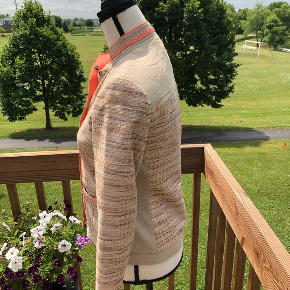 Elie TAHARI Tweed Jacket size2 - Picture 5 of 10